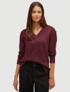 Pullover manica lunga Street One - bordeaux