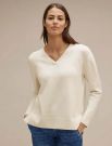 Pullover manica lunga Street One - crema