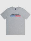 T-shirt manica corta sportiva Champion - grigio