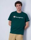 T-shirt manica corta sportiva Champion - verde