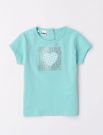 T-shirt manica corta I Do - verde menta