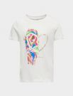 T-shirt manica corta Only - white