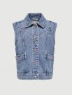 Gilet sottogiacca Only - medium blue denim