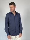 Camicia manica lunga Xacus - blu