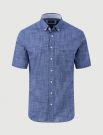 Camicia manica corta casual Fynch-hatton - blu