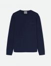 T-shirt manica lunga Gas - navy blu