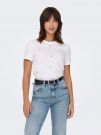 T-shirt manica corta Only - ciliegia