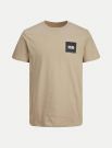 T-shirt manica corta Jack & Jones - beige