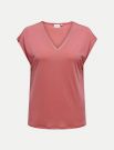 T-shirt manica corta Carmakoma - rose