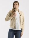 Maglia in felpa aperta Yes Zee - beige