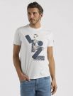 T-shirt manica corta Yes Zee - bianco