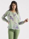 Camicia manica lunga giovane Artigli - menta