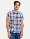 Camicia manica corta casual Lee - blue