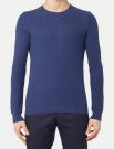 Pullover manica lunga Amedeo Ferrante - bluette