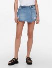 Pantalone corto Only - light blue denim