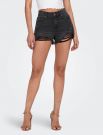 Pantalone corto Only - washed black