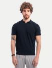 Polo manica corta Blu Homme - blu