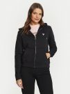 Maglia in felpa aperta Guess Jeans - black