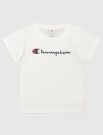 T-shirt manica corta sportiva Champion - bianco
