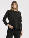 Maglia manica lunga Susy Mix - nero