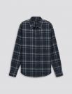 Camicia manica lunga casual Gas - black blue