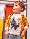T-shirt manica lunga I Do - panna