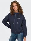 Maglia in felpa aperta Only - night sky