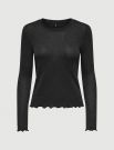 Maglia manica lunga Only - black