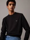Maglia in felpa Calvin Klein - black