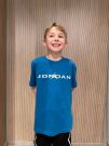T-shirt manica corta sportiva Jordan - avio