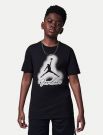 T-shirt manica corta sportiva Jordan - nero