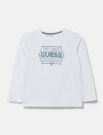 T-shirt manica lunga Guess - bianco