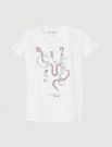 T-shirt manica corta Guess - bianco