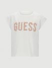 T-shirt manica corta Guess - bianco