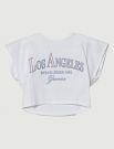 T-shirt manica corta Guess - bianco