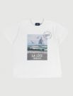 T-shirt manica corta Chicco - panna