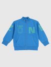Maglia in felpa aperta Chicco - azzurro