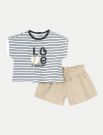 Completo maglia e pantalone corto Chicco - grigio