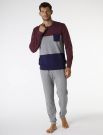 Pigiama lungo Lvb Man - bordeaux