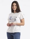 T-shirt manica corta Emme - bianco