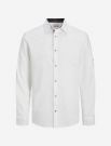 Camicia manica lunga casual Jack & Jones - white