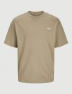 T-shirt manica corta Jack & Jones - beige
