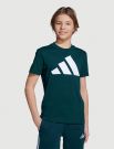 T-shirt manica corta sportiva Adidas - verde
