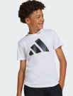 T-shirt manica corta sportiva Adidas - white