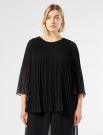 Camicia manica lunga curvy Persona - blu marine