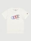 T-shirt manica corta sportiva Champion - bianco