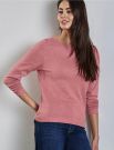 Pullover manica lunga Street One - rosa