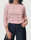 Maglia manica lunga Pennyblack - avorio rosso