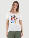 T-shirt manica corta Pennyblack - blu rosso
