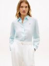 Camicia manica lunga Tommy Hilfiger - azzurro